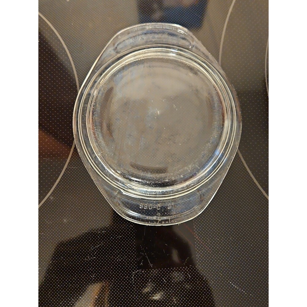 Vintage Pyrex Clear Glass Replacement Lid 980C 980-C 980 C Mini Round Casserole